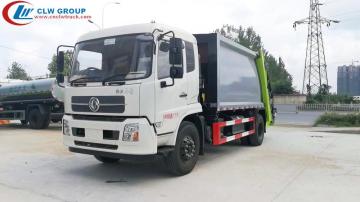 Luxurious type Dongfeng 180hp 12cbm Garbage Compacting Truck