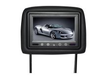 7 Inch Tft Lcd Car Headrest Monitors Pal  Dc12v With Touch Buttons