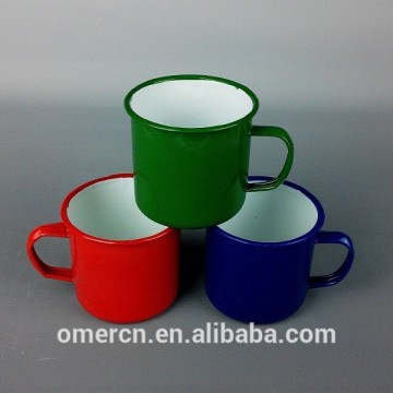 enamel mug 8cm color