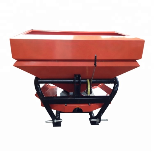 Seed and fertilizer spreader broadcast sower