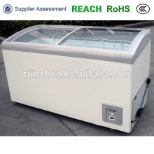 ABS with injection frame low-e coating glass door