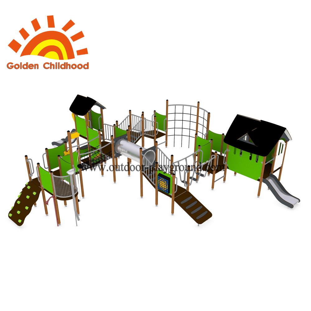 Outdoor Playground Green Play Facility