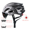 Dewasa keren mens womens helm sepeda dengan visor