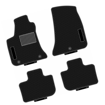 Custom All-Weather Rubber Car Mats for Dodge Charger 2019-2022