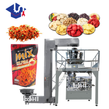 Pistachio Nuts Almonds Zipper Bag Pouch Packing Machine