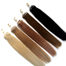 Wholesale price microlink hair extensions,virgin human extensions hair,micro links hair extensions 100% human hair