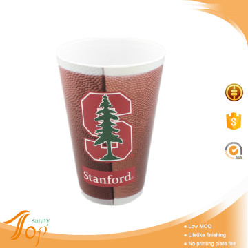 Wholesale Collegiate Custom Plastic Mug Cup