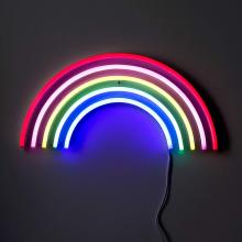 Rainbow Neon Sign Night Light with USB Cable
