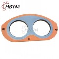 Kyokuto Concrete Pump Spectacle Wear Plate