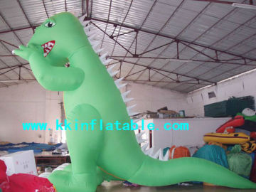 green inflatable dragon model, inflatable animal promotion