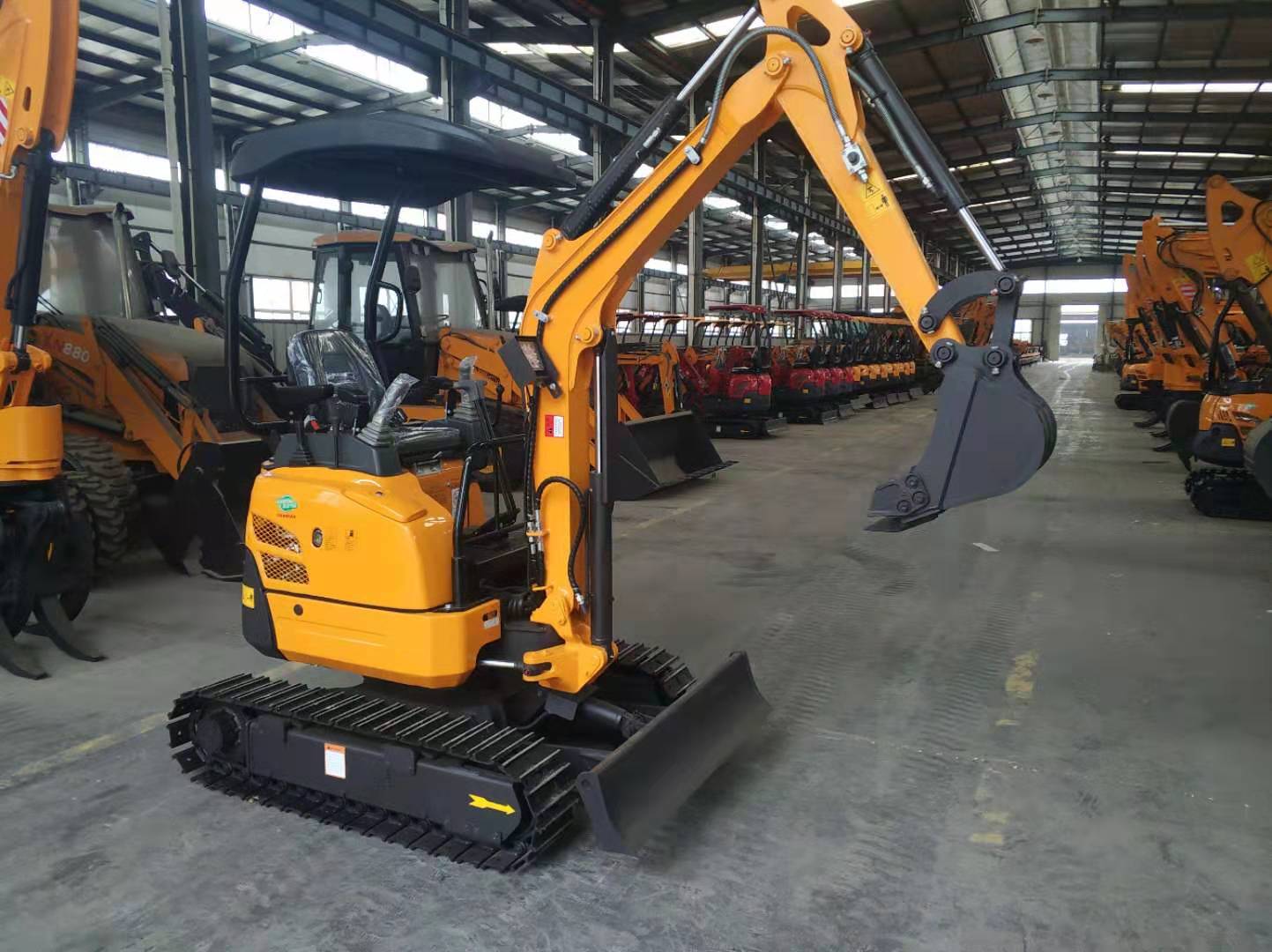 1.8 ton mini crawler excavator