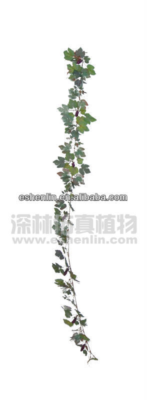 OEM artificial grape vines;decoration vines;plastic grape vines