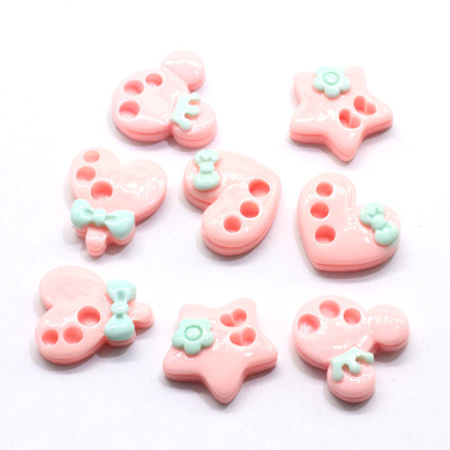 Cabochon in resina irregolare multi stile 100 pezzi / borsa per perline artigianali fai-da-te Charms Toy Bedroom Decoration Beads Slime Spacer