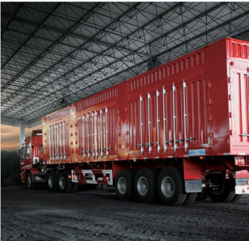 CIMC 40tons Used to Carry Goods Cargo Box Trailer