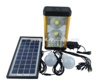 12V/18W Solar lighting systems for mobile fans and led lighting