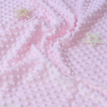 Super Soft 100% Polyester Minky Bubble Chiffon Fleece Fabric - Custom Plush