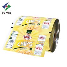 Rollo de impresión de películas de embalaje flexible de chips