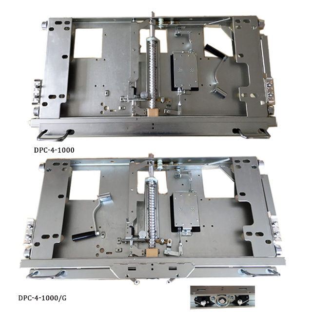 DPC-4-1000/300 High quality 24kV Electric Chasis Trucks for withdrawable VCB vacuum switch use