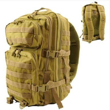 military tactical backpack khaki color