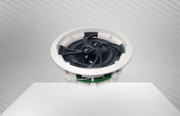 Hi Fi Ceiling Speakers , 20w - 50w Pa Speakers With 3 Fission Audio Sources