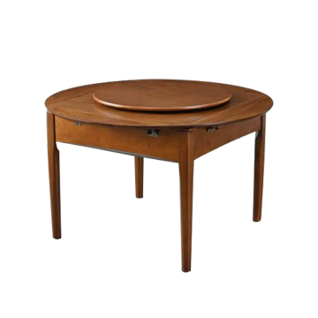 Casino Foldable Wooden 4 Legs Dinner Mahjong Table