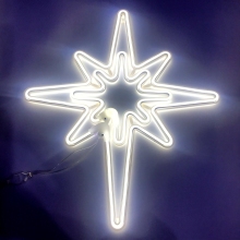 Custom LED Bethlehem Star Neon Sign Light - Wall Decor & Night Lamp