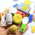 Multi Type Servies Vormige 3D Cabochon Handgemaakte Bead Charms 100 stks / zak Of Keukentafel Ornamenten Bead DIY Spacer