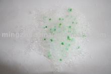white cat litter+3% blue irregular 1-8mm white cat...