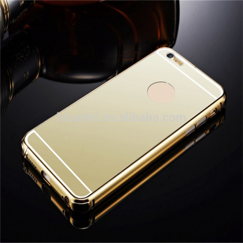 Hot sales luxury for iphone 6s plus luxury premium case,for iphone 6s plus mirror case,for iphone 6s plus metal frame