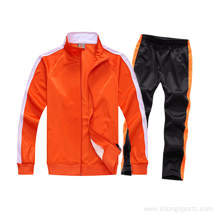 Wholesale Custom Designer Sport Slim Fit Unisex Tracksuit