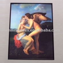 black antique picture frame suit for oil painting photo frame