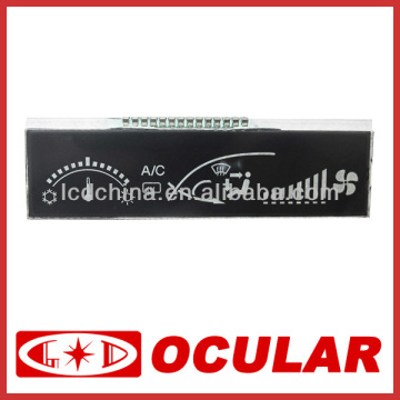 Black Small Car LCD Display