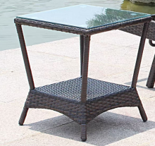 Durable Rattan Patio Table