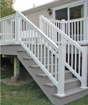 PVC Step and Porch Railing