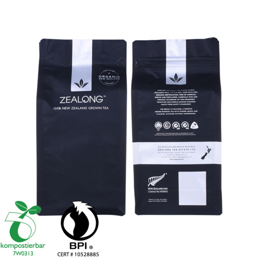 Reesealable Ziplock Putaran Bawah Biodegradable Food Packaging Pouch Grosir Di Cina