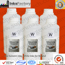 White Inks/White Eco Solvent Ink for Roland