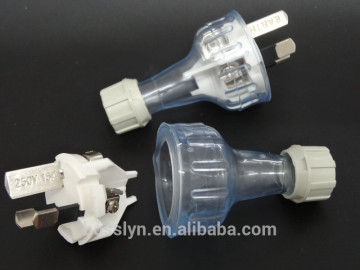 2016 CE Certification Argentina wireless 3 flat pin adaptor plug