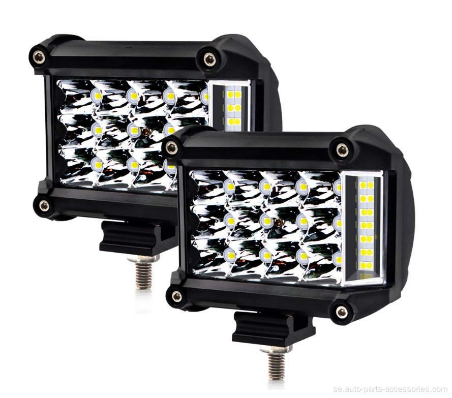 LED -stång som kör av vägbilens huvudljus