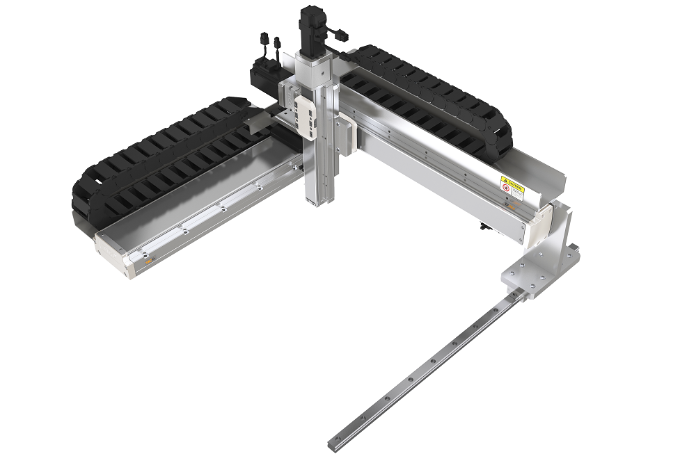 Xyz G Spontaneous Moving Gantry Type With Three Axis Auxiliary Guide Rail