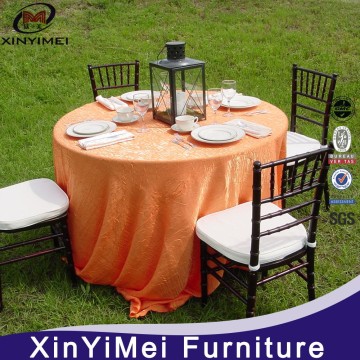 Fancy Wedding Table Cloth/Round Polyester Table Cloth For Weddings