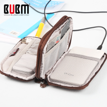 BUBM lovely single layer and double layer digital gadget hard drive bag