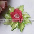 64MM Handmade Transparent Multilayer Artificial Bead Flower