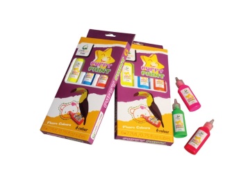 6 Colors Puffy Paint Set