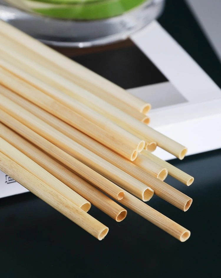 Wholesale Eco Biodegradable Disposable Wheat Drinking Straw