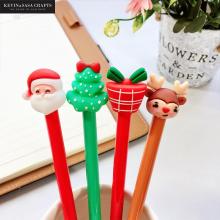 4Pcs/Set Gel Pen Christmas School Supplies Stationery Gift Back To School Presented By Kevin&Sasa Crafts