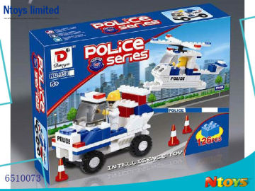 6510073 INTELLIGENT BLOCKS CITY POLICE SERIES 136PCS