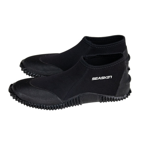 Seaskin Adults 3mm Neoprene Non-Silp Short Diving Boots