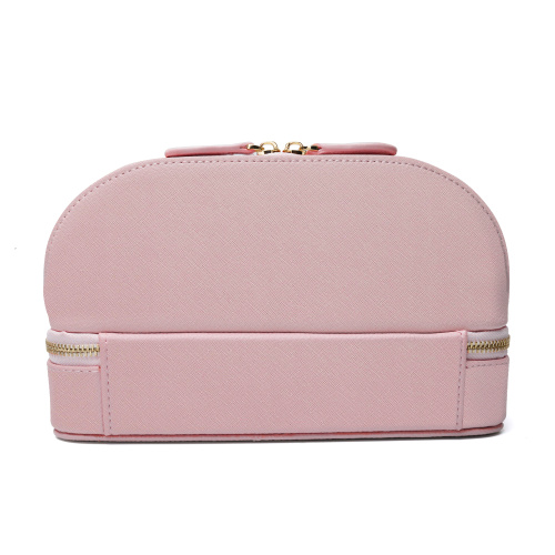 Double-deck jewelry Storage elegant cosmetic bags