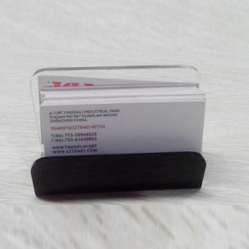 Acrylic name Business Card Holder