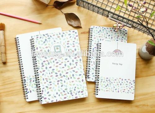 fashion School Notebook Paper Spiral Notebook